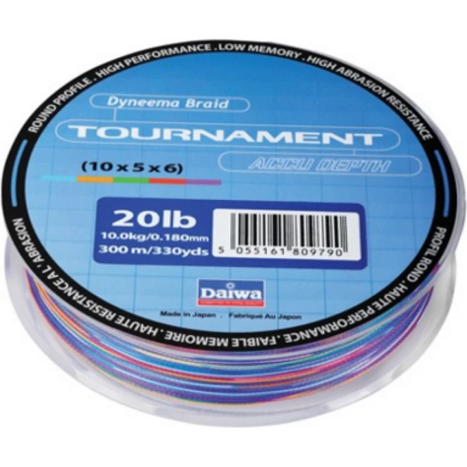 Шнур DAIWA Tournament Accudepth 0,18мм 150м 20lb 14629276 Шнур DAIWA Tournament Accudepth 0,18мм 150м 20lb 14629276